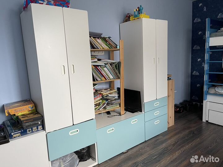 Детский шкаф Икеа Стува