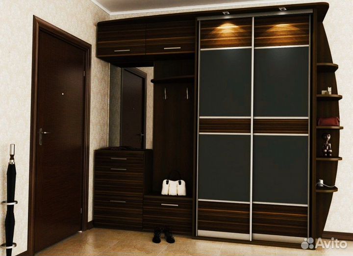 Шкаф в прихожую доставка установка