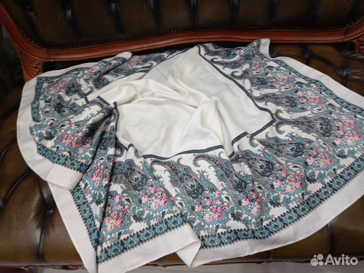 Платок 95 шаль шерсть etro италия