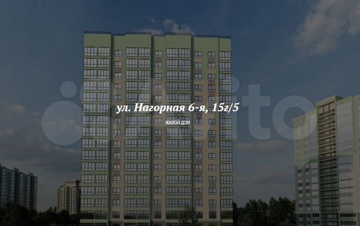 Квартира-студия, 28,2 м², 16/17 эт.