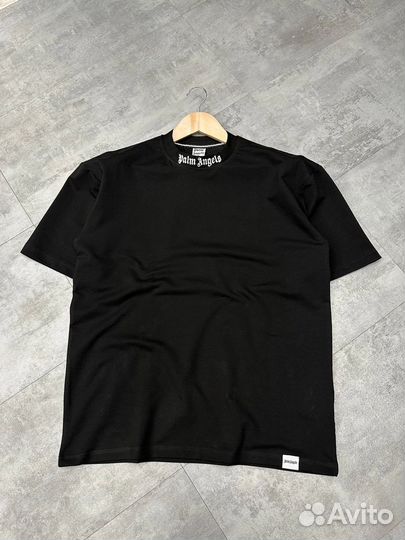 Футболка с горлом Palm Angels