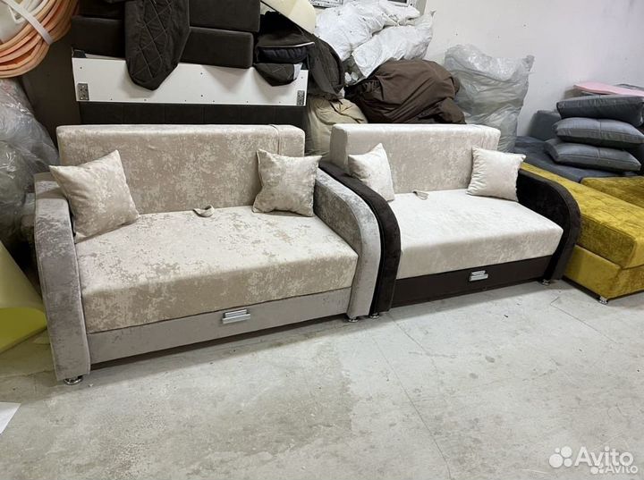 Диван чебурашка +2 подушки # 0076