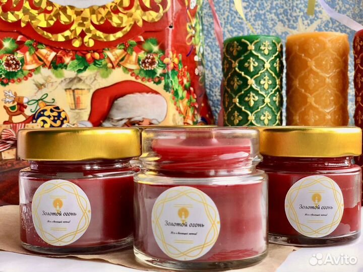 Пчелиный воск свечи