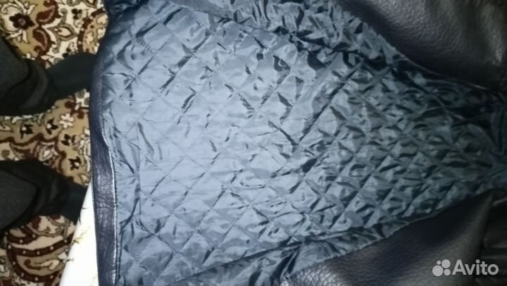 Куртка на мальчика кожаная