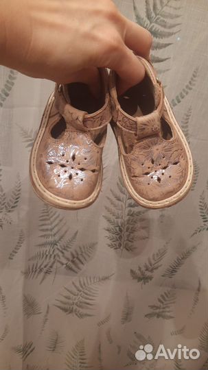 Кожаные сандалии неман на девочку 20размер