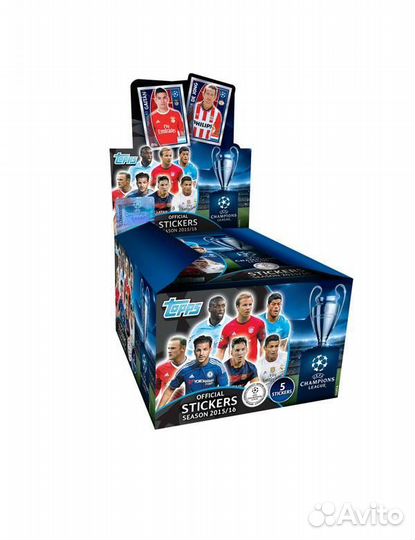 Альбом+100 пакетиков topps лч 2015-2016