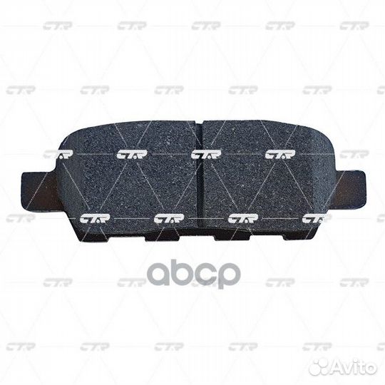 Колодки задние nissan (Qashqai (J10) (02/07), N