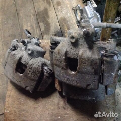 Суппорт тормозной передний фольксваген поло