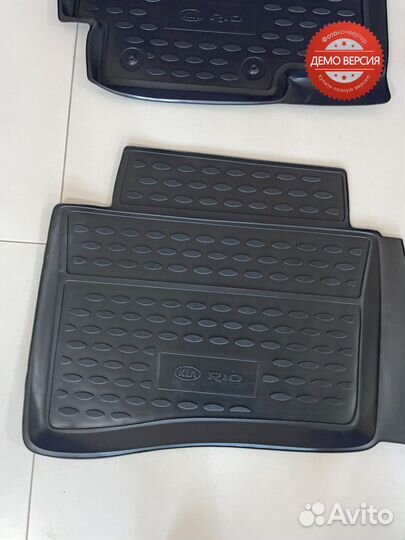 Коврики салона Kia Rio 3 (2011-2017) 3D
