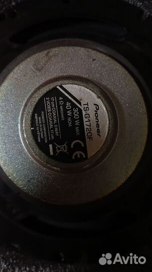 Динамики 16 см pioneer TS-G1720F