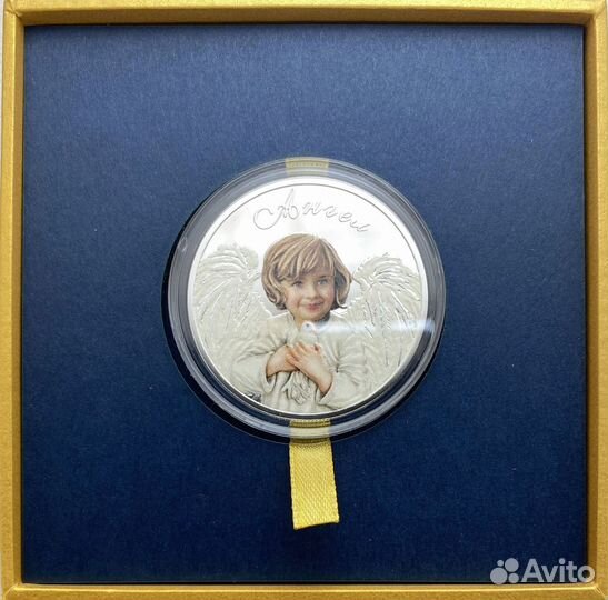 Ангел Серебряная Монета Редкая