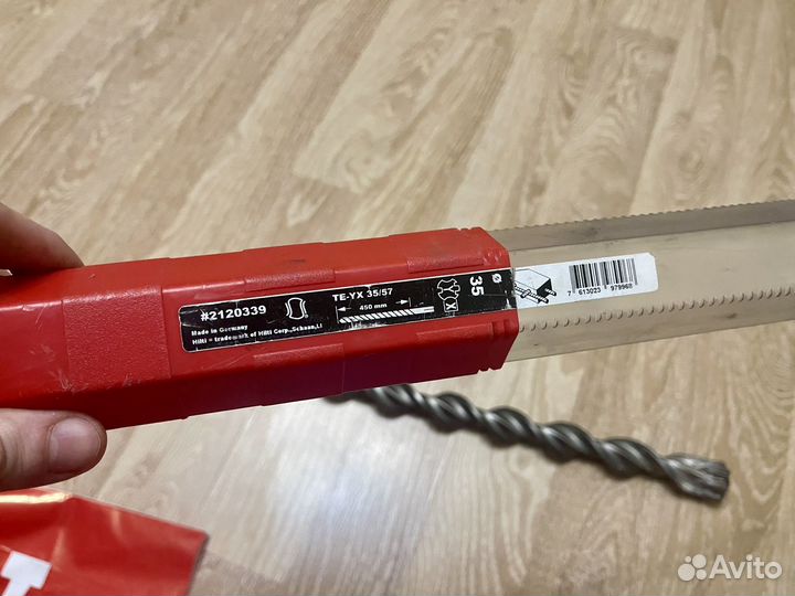 Бур по бетону hilti TE-YX 35-57