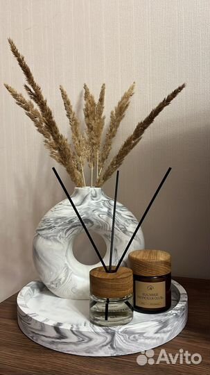 Ваза из гипса,вазы hm,подарок, изделия из гипса