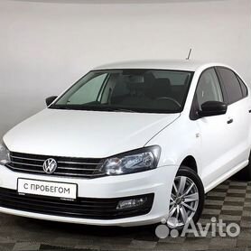 Volkswagen Polo 1.6 AT, 2018, 101 837 км