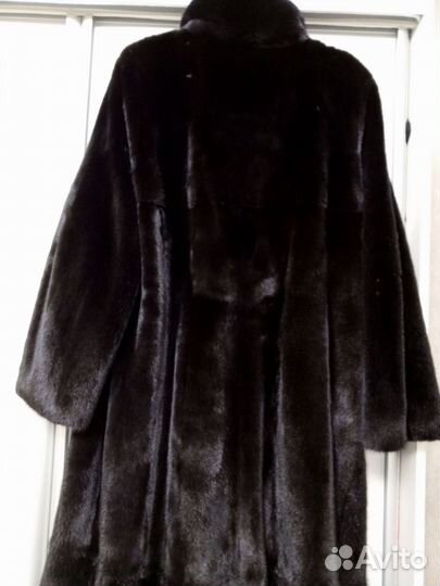 Шуба норковая блэклама blackglama длинная