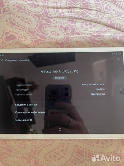 Планшет samsung galaxy Tab A(8.0, 2019)