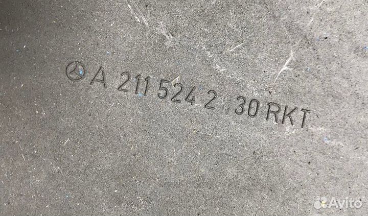 Защита двигателя передняя Mercedes-Benz Cls350