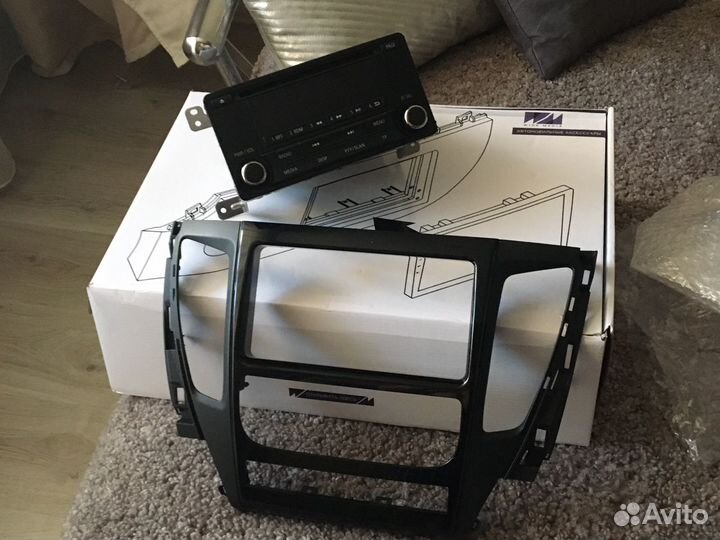 Штатная магнитола паджеро спорт с родной рамкой