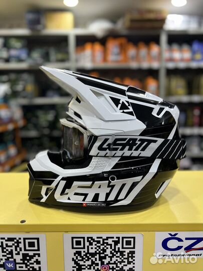 Мотошлем Leatt 7.5 V23 White