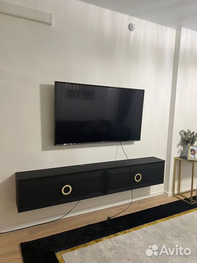 Тумба под тв черная