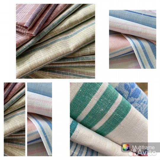 Скатерти и полотенца льняные. СССР