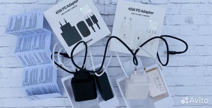 Зарядное устройство samsung 45w быстрая зарядка