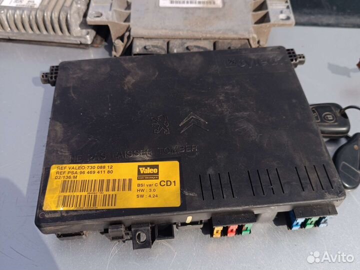 Комплект эбу Пежо 406 Peugeot 406