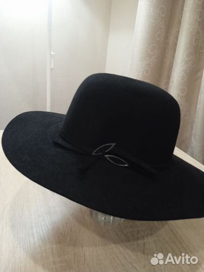 Шляпа фетровая женская