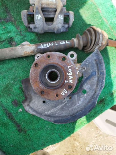 As Кулак передний левый Logan 2