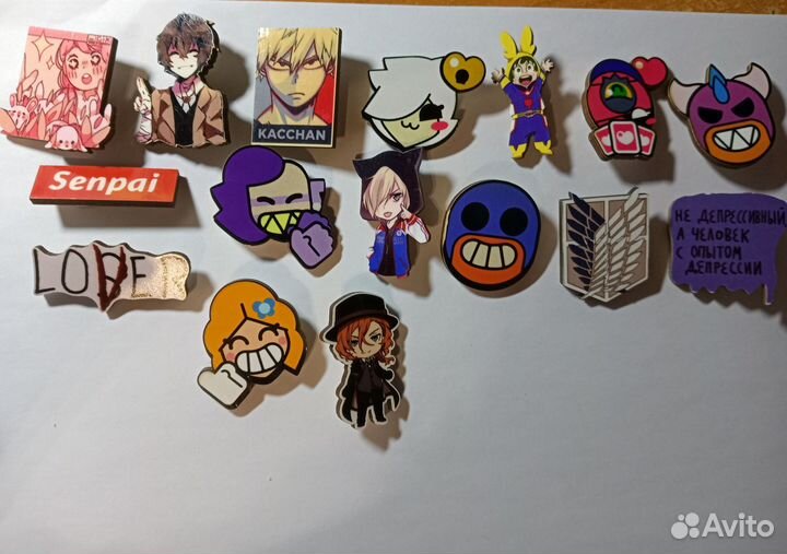 Значки, аниме, геншин импакт, манга, k-pop