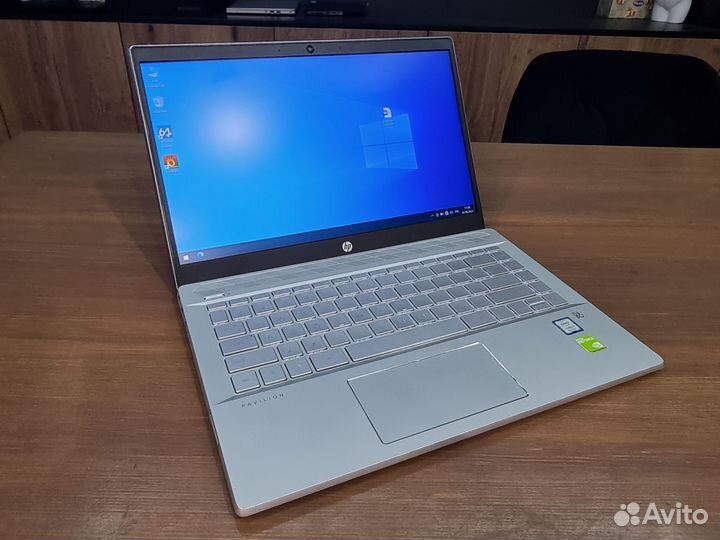 HP ультрабук с дискретным видео