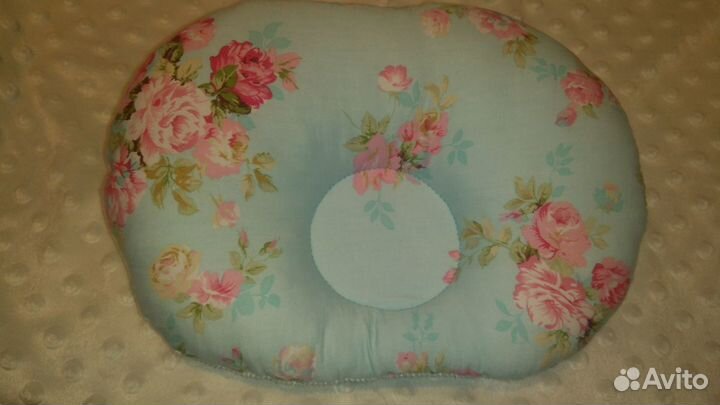 Плед детский из плюша и сатина