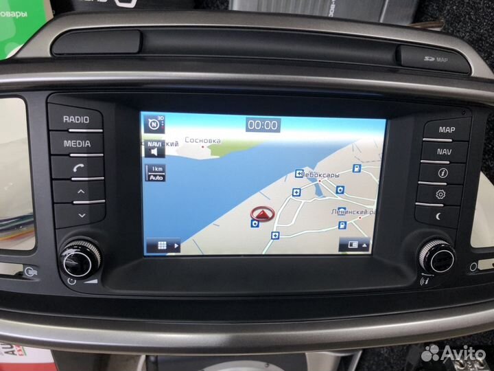 Штатная магнитола на Kia Sorento Prime