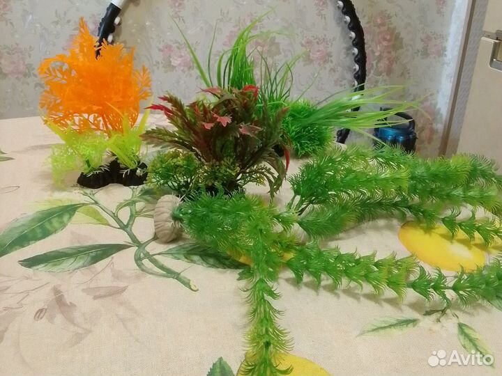 Искусственные растения для аквариума
