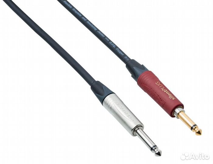 Кабель гитарный Bespeco NC450SL 4.5 m (прямой/прям