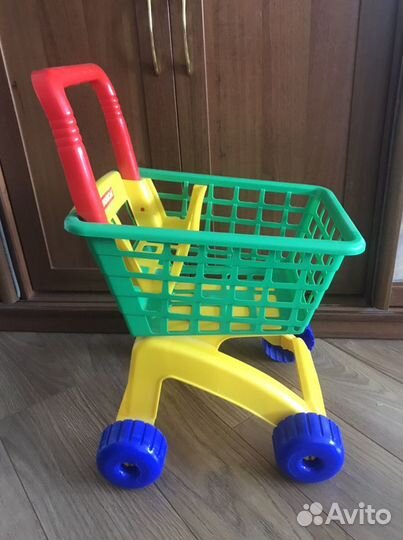 Машинка каталка и тележка