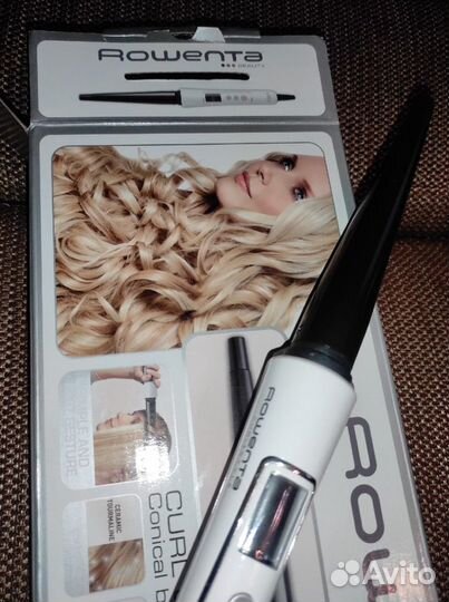 Rowenta конусная плойка.Щипцы для завивки волос