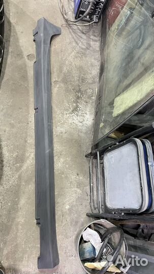 Пластиковый порог на Honda Accord 8