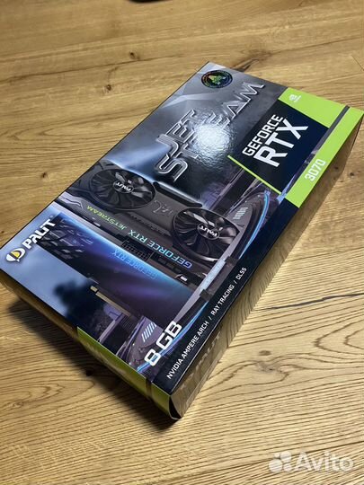 Видеокарта Palit rtx 3070 jetstream