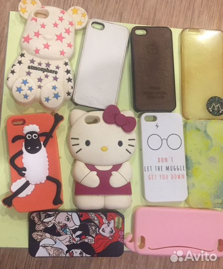 Набор чехлов на телефон iPhone 6s (10 шт)