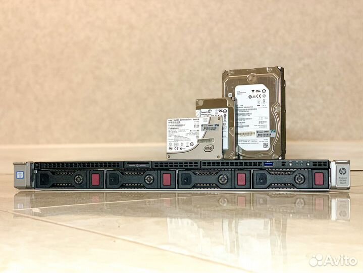 Сервер HP DL360 Gen9 4LFF 2x E5-2630v4 16GB