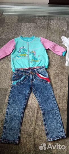 Вещи пакетом на девочку