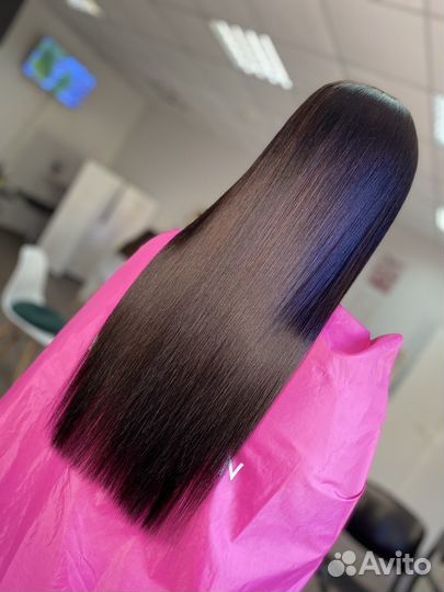Кератиновое выпрямление/ботокс волос