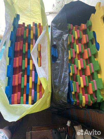 Детский коврик пазл