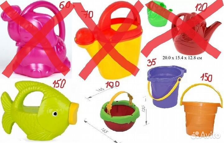 Каталки, игрушки для улицы, формочки ведра лопаты