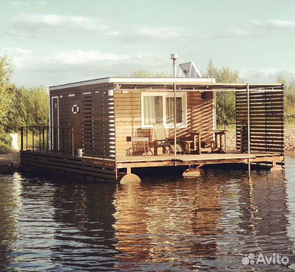 Баня на воде «Enclave» (Плавбаня)