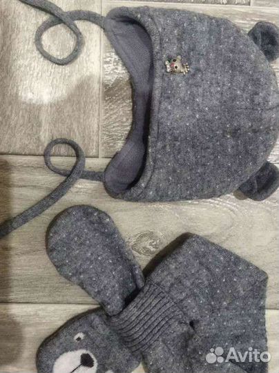 Шапка и шарф р. 44-48