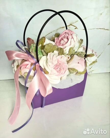 Букет из зефира