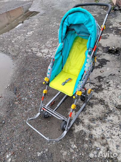 Санки- коляска Ника (Nika Kids) Умка 3-1