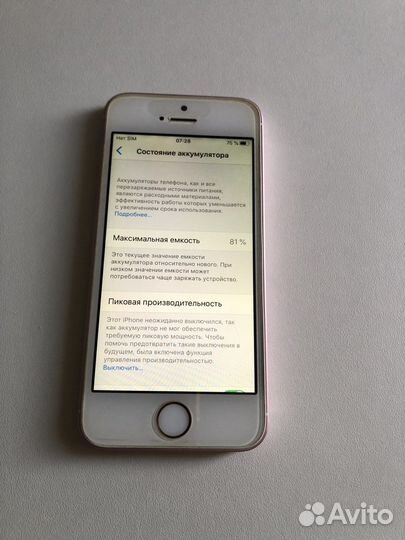 iPhone SE, 32 ГБ